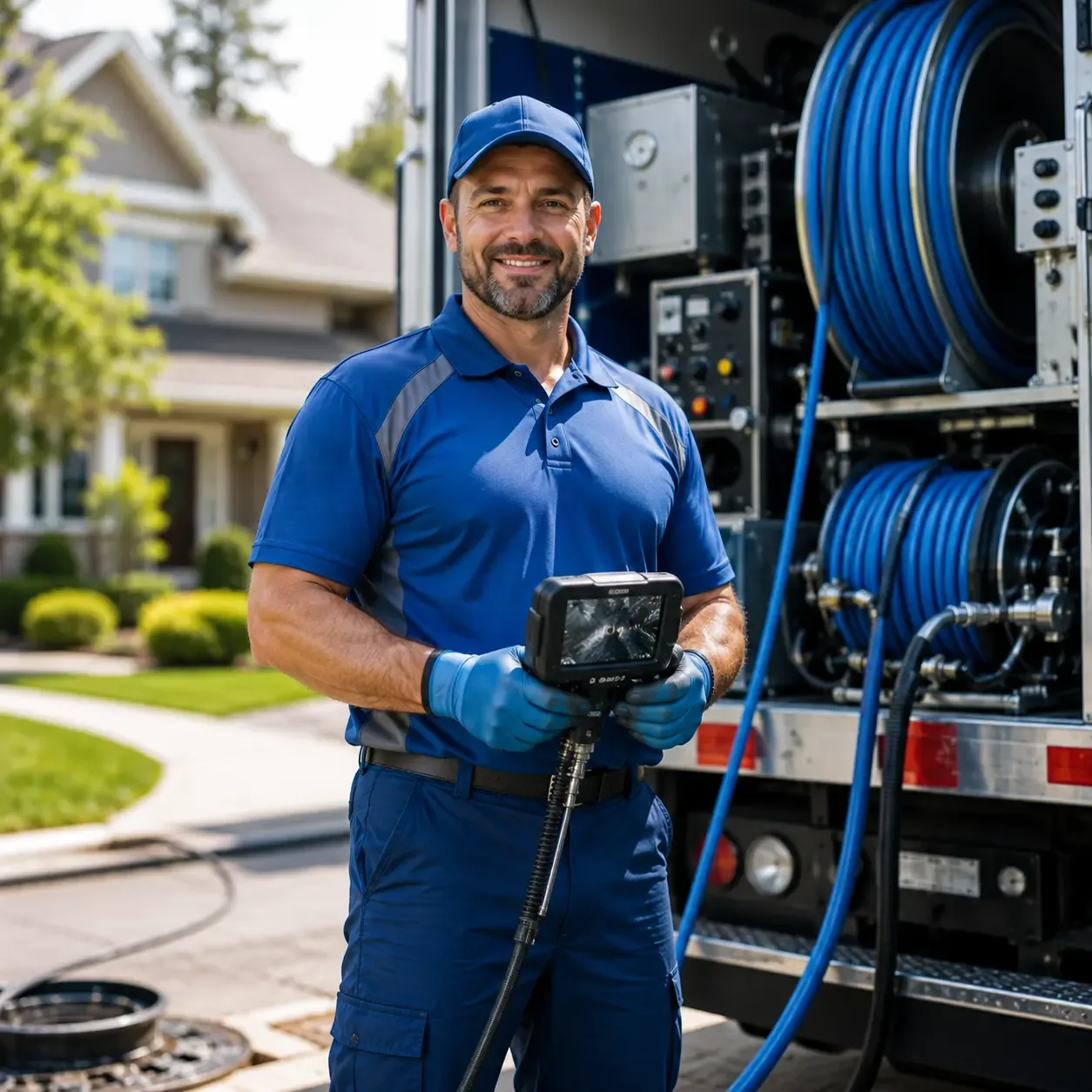 Local outdoor drain cleaning specialists in North Freedom, WI